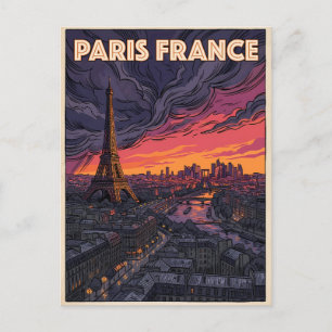 Carte Postale Voyage Paris France
