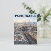 Carte Postale Voyage Paris France (Debout devant)
