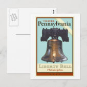 Carte Postale Voyage Pennsylvanie (Devant / Derrière)