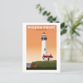 Carte postale voyage Pigeon Point Lighthouse Vinta (Debout devant)