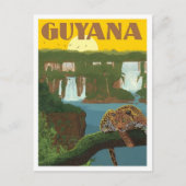 Carte Postale Voyage Rétro Guyana (Devant)