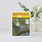 Carte Postale Voyage Rétro Guyana (Debout devant)