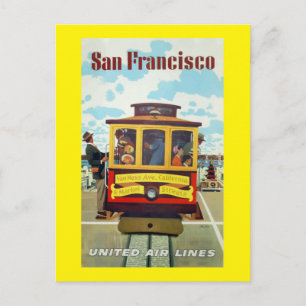 Carte Postale Voyage San Francisco Vintage