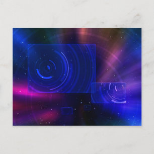 Carte Postale Voyage spatial