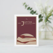 Carte postale Voyage spatial - Jupiter (Debout devant)