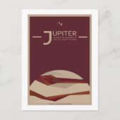 Carte postale Voyage spatial - Jupiter (Devant)