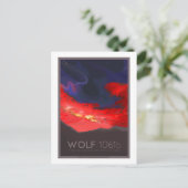 Carte postale Voyage spatial - Wolf 1061b (Debout devant)