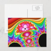 Carte Postale Voyage Super fractal (Devant / Derrière)