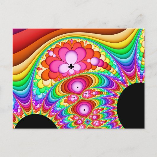 Carte Postale Voyage Super fractal (Devant)