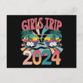 Carte Postale Voyage super pour filles 2024 Week-end Summer Beac (Devant)