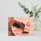 Carte Postale Voyage sur la Lune (Rose Sepia) (Debout devant)