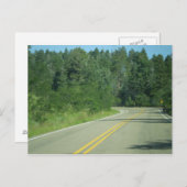 Carte Postale Voyage sur route (Devant / Derrière)