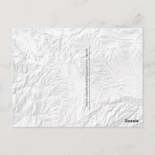 Carte Postale Voyage sur route (Dos)