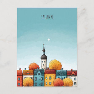 Carte Postale Voyage Tallinn Estonie