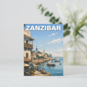 Carte Postale Voyage Tanzanie Zanzibar (Debout devant)