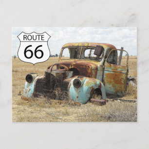 Carte postale voyage US Route 66