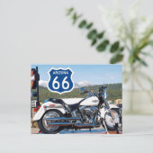 Carte postale voyage US Route 66 (Debout devant)