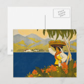 Carte Postale Voyage vers la Jamaïque (Devant / Derrière)