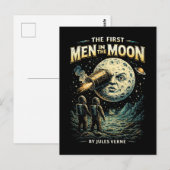 Carte Postale Voyage vers la Lune (Devant / Derrière)