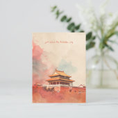 Carte Postale Voyage vers la ville interdite (Debout devant)