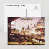 Carte postale Voyage vers l'Imaginaire - SteamPunk (Devant / Derrière)