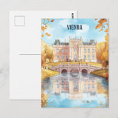 Carte Postale Voyage Vienne Autriche (Devant / Derrière)