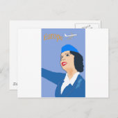 Carte Postale Voyage vintage (Devant / Derrière)