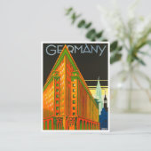 Carte postale voyage vintage Allemagne (Debout devant)