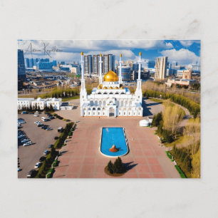 Carte Postale voyage vintage Astana Kazakhstan le Hazrat Sultan