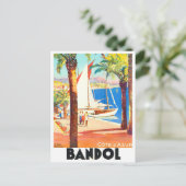 Carte Postale Voyage vintage Bandol France (Debout devant)
