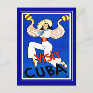 Carte postale Voyage Vintage Cuba