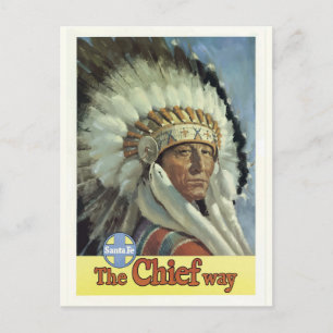 Carte postale voyage vintage du Nouveau-Mexique