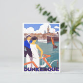 Carte Postale Voyage vintage Dunkerque France (Debout devant)