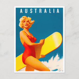 Carte Postale Voyage vintage en Australie