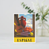 Carte Postale Voyage vintage en Espagne (Debout devant)