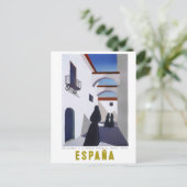 Carte Postale Voyage vintage en Espagne (Debout devant)