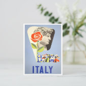 Carte Postale Voyage vintage en Italie (Debout devant)