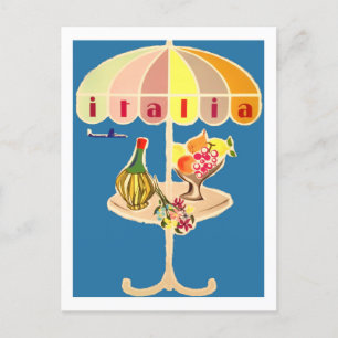 Carte Postale Voyage vintage en Italie