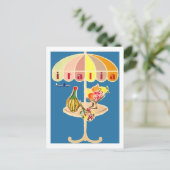 Carte Postale Voyage vintage en Italie (Debout devant)