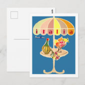 Carte Postale Voyage vintage en Italie (Devant / Derrière)