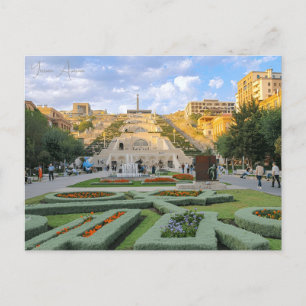 Carte Postale voyage vintage Erevan Arménie Ararat City