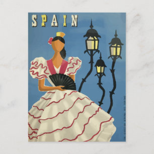 Carte postale voyage Vintage Espagne