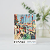 Carte Postale Voyage vintage France (Debout devant)