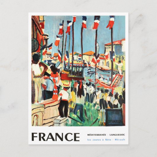 Carte Postale Voyage vintage France (Devant)