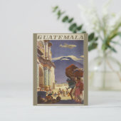Carte Postale Voyage vintage Guatemala Retro (Debout devant)