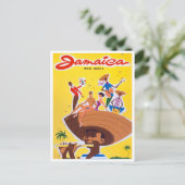 Carte postale voyage vintage Jamaïque (Debout devant)