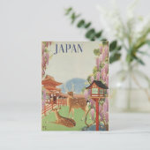 Carte Postale Voyage vintage JAPON (Debout devant)