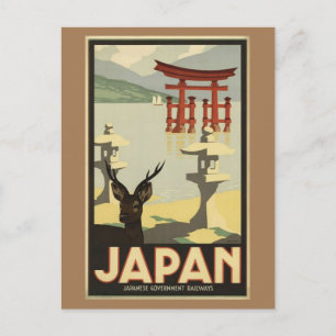 Carte Postale Voyage vintage JAPON