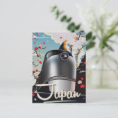 Carte Postale Voyage vintage JAPON (Debout devant)