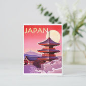 Carte Postale Voyage vintage JAPON (Debout devant)